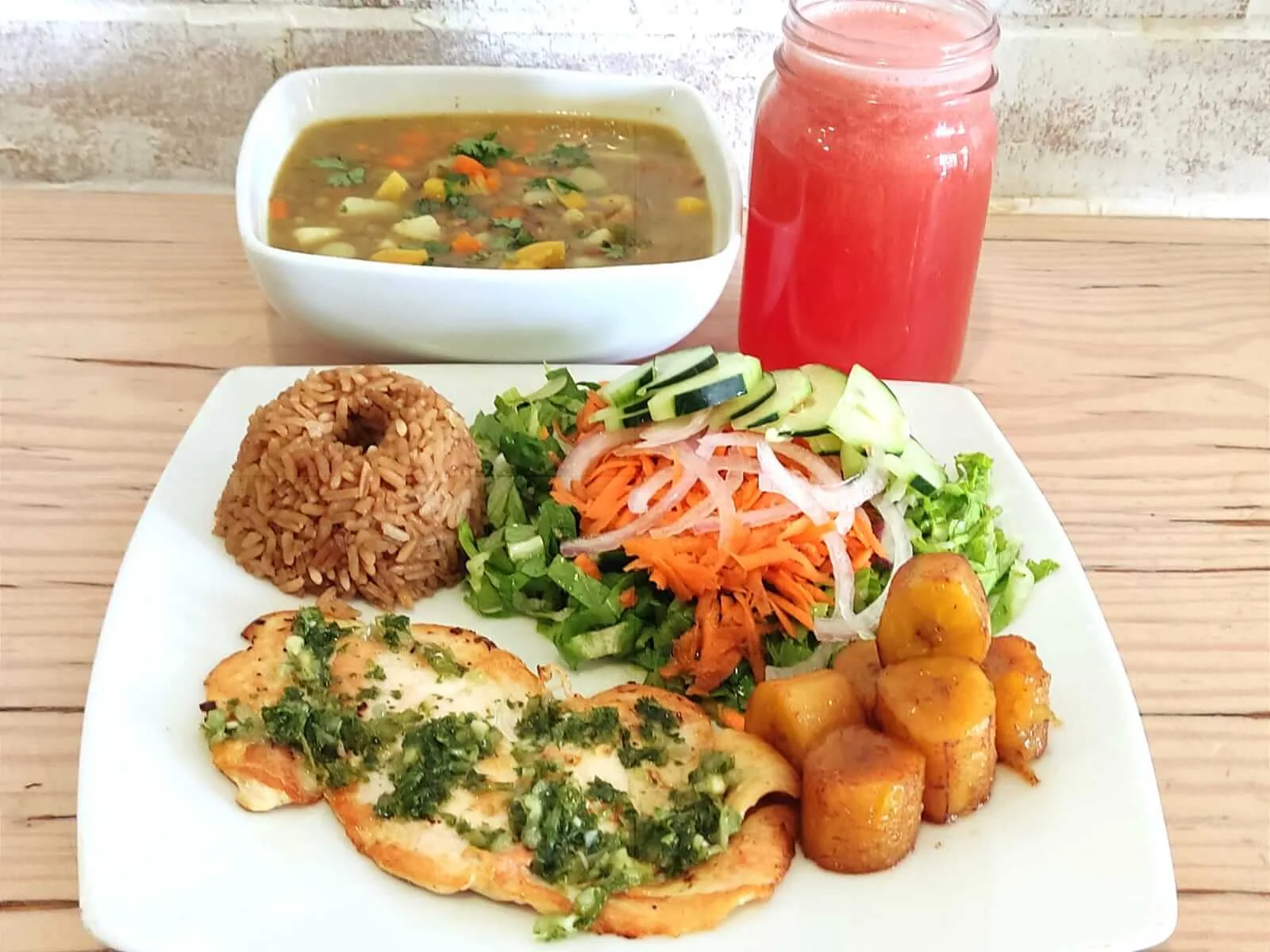 Pollo con chimichurri